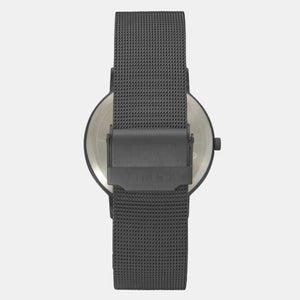 Fashion Men Quartz Grey Dial Analog Stainless Steel Watch TW0TG8012
