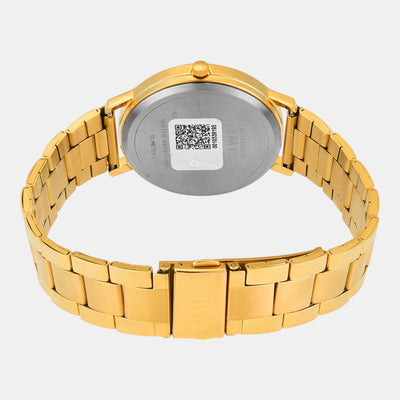 Fashion Men Quartz Green Dial Analog Stainless Steel Watch TW0TG8024