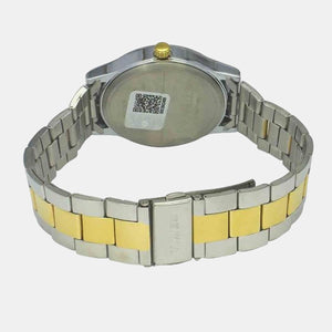 Fashion Women Quartz Silver Dial Analog Stainless Steel Watch TW0TG8302