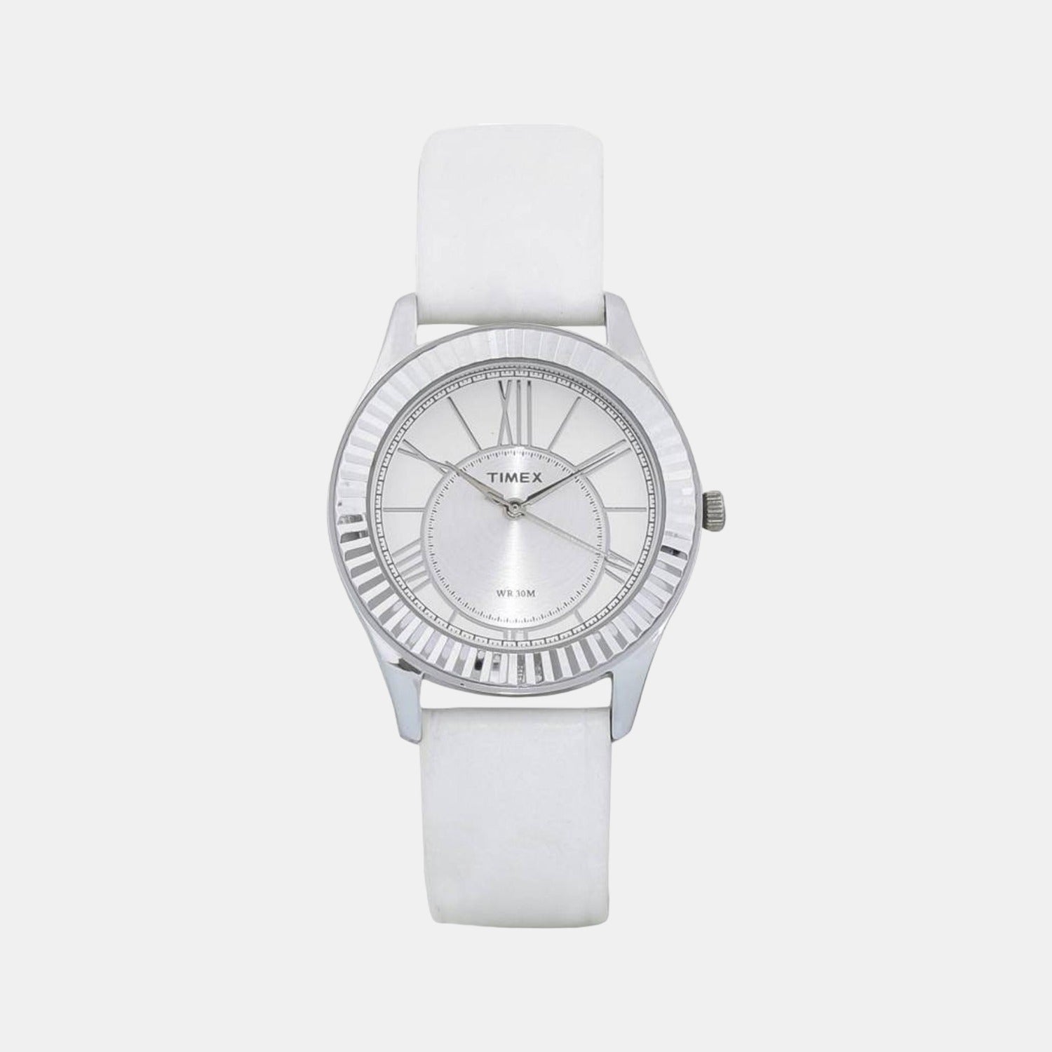Empera Women Quartz Silver Dial Analog Leather Watch TW0TL9002