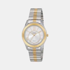 Empera Women Quartz Silver Dial Analog Stainless Steel Watch TW0TL9006