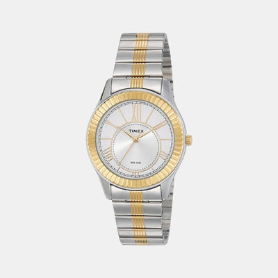 Empera Women Quartz Silver Dial Analog Stainless Steel Watch TW0TL9006