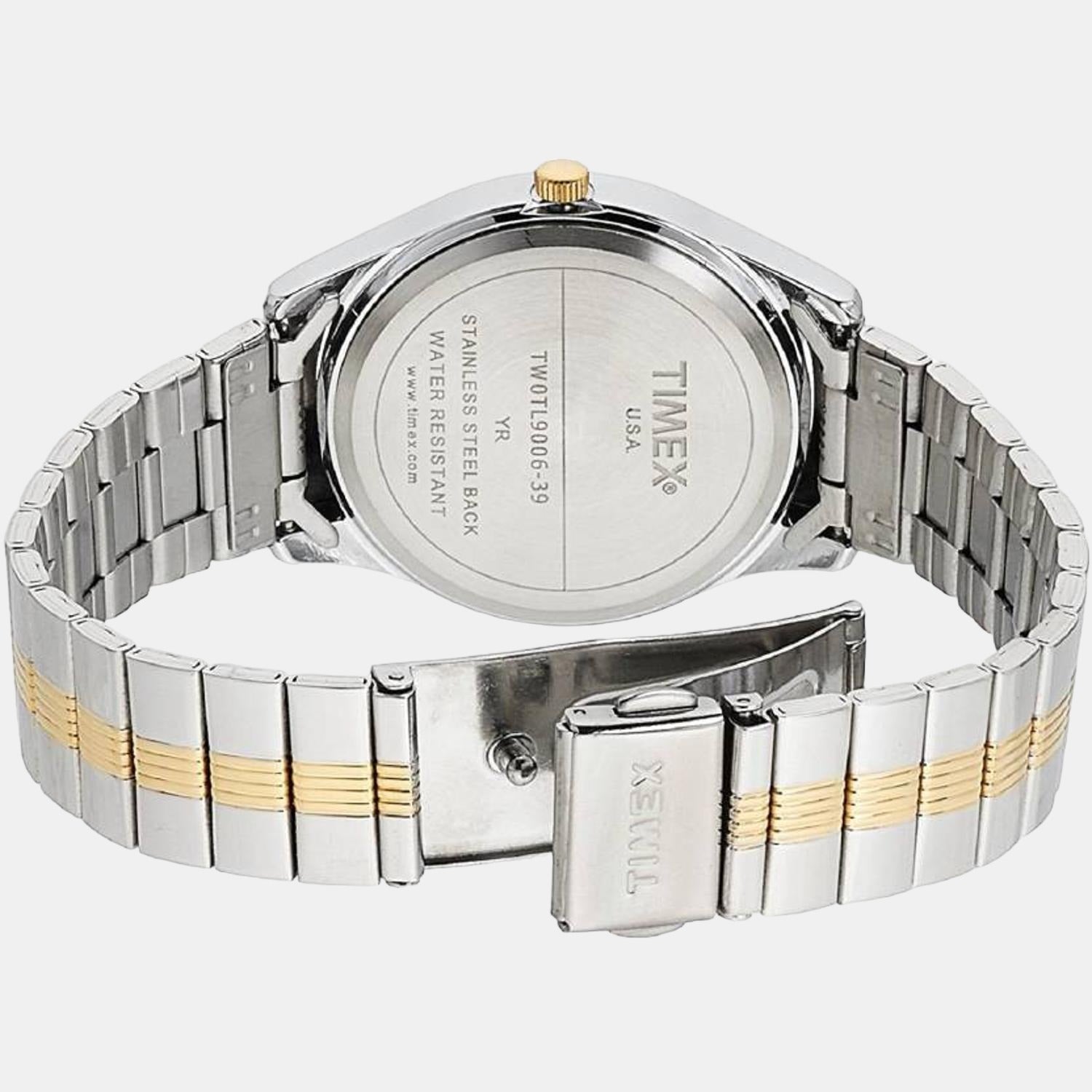 Empera Women Quartz Silver Dial Analog Stainless Steel Watch TW0TL9006