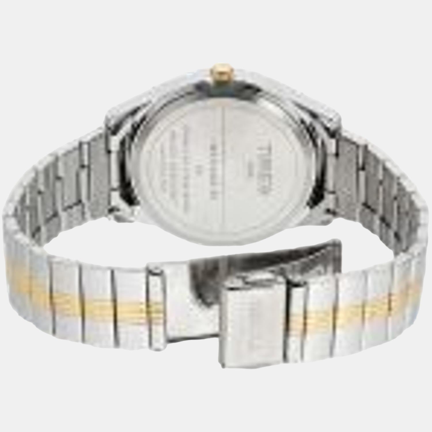 Empera Women Quartz Silver Dial Analog Stainless Steel Watch TW0TL9006