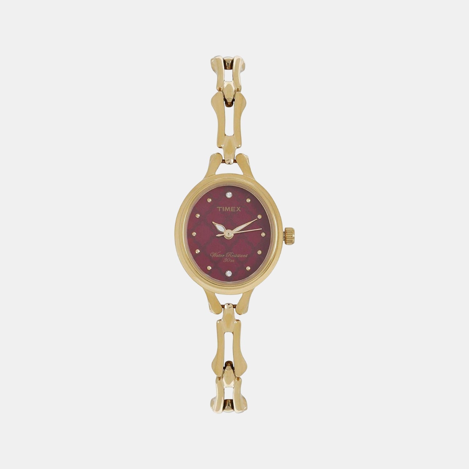 Classics Women Quartz Purple Dial Analog Stainless Steel Watch TW0TL9303