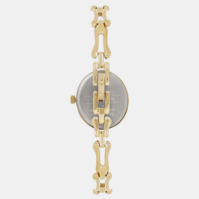 Classics Women Quartz Purple Dial Analog Stainless Steel Watch TW0TL9303