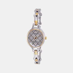 Classics Women Quartz Silver Dial Analog Stainless Steel Watch TW0TL9304