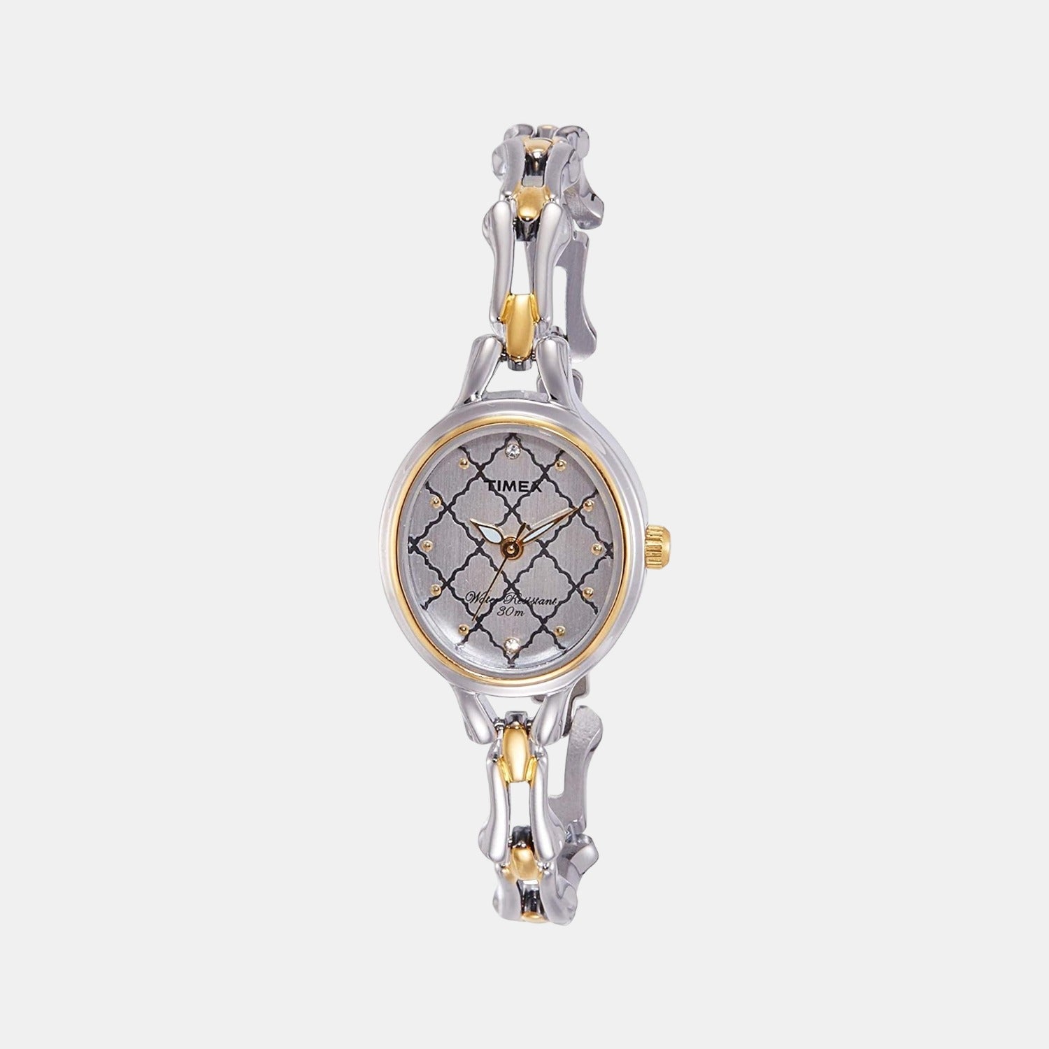 Classics Women Quartz Silver Dial Analog Stainless Steel Watch TW0TL9304