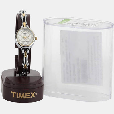 Classics Women Quartz Silver Dial Analog Stainless Steel Watch TW0TL9304