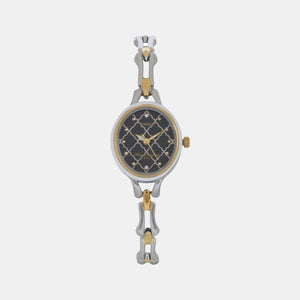 Classics Women Quartz Black Dial Analog Stainless Steel Watch TW0TL9305