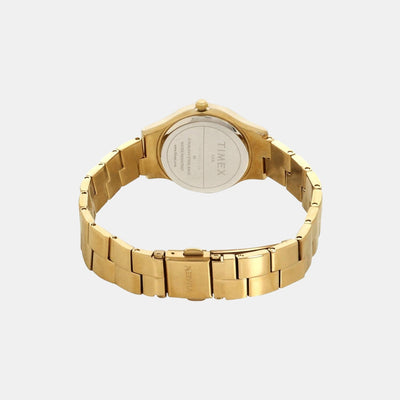 Empera Women Quartz Gold Dial Analog Stainless Steel Watch TW0TL9501