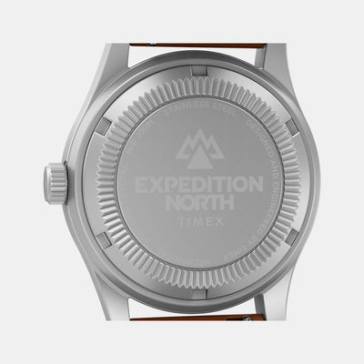 Expedition North Men Mechanical Dial Analog Leather Watch TW2V00700X6