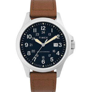 Timex Expedition North Blue Round Dial Analog Men's Watch 41mm TW2V03600X6