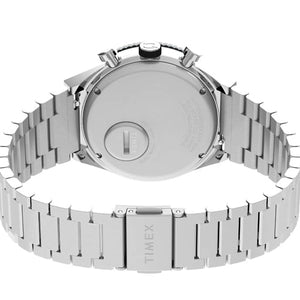 Timex Q Timex 3-Time Zone Chronograph 40mm Stainless Steel Bracelet Watch 40mm TW2V69900UJ