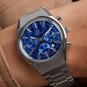 Timex Q Timex Falcon Eye Chronograph 40mm Stainless Steel Bracelet Watch 40mm TW2W33700UJ