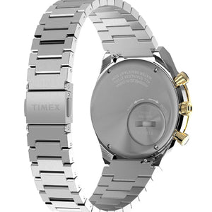 Timex Q Timex Men Black Round Dial Analog Watch 40mm TW2W64200UJ