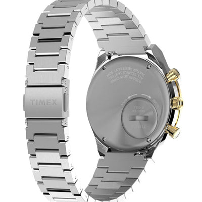 Timex Q Timex Men Black Round Dial Analog Watch 40mm TW2W64200UJ