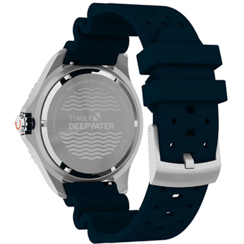 Timex Deep Water Blue Round Dial Analog Men's Watch 44mm TW2W81500UJ