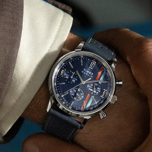 Timex Marlin Blue Round Dial Analog Men's Watch 40mm TW2W99000UJ