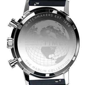 Timex Marlin Blue Round Dial Analog Men's Watch 40mm TW2W99000UJ