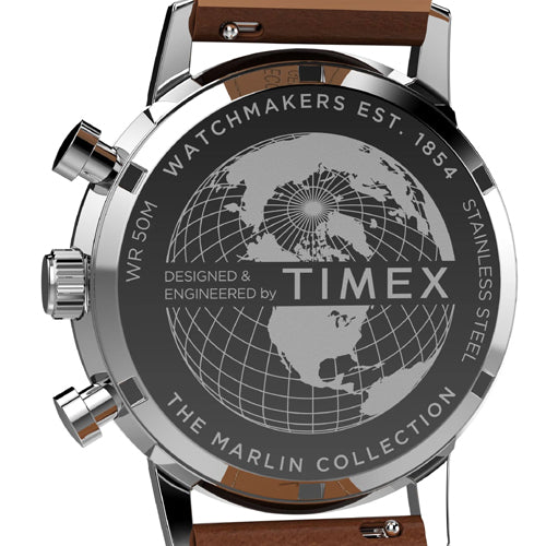 Timex Marlin Green Round Dial Analog Men's Watch 40mm TW2W99100UJ