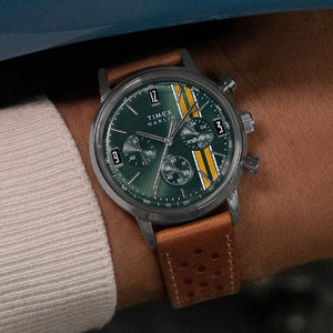 Timex Marlin Green Round Dial Analog Men's Watch 40mm TW2W99100UJ
