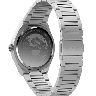 Timex Q Timex Black Round Dial Analog Men's Watch 39mm TW2Y12100UJ