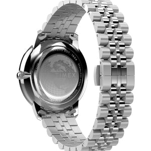 Timex Waterbury Black Round Dial Analog Men's Watch 39mm TW2Y23300UJ