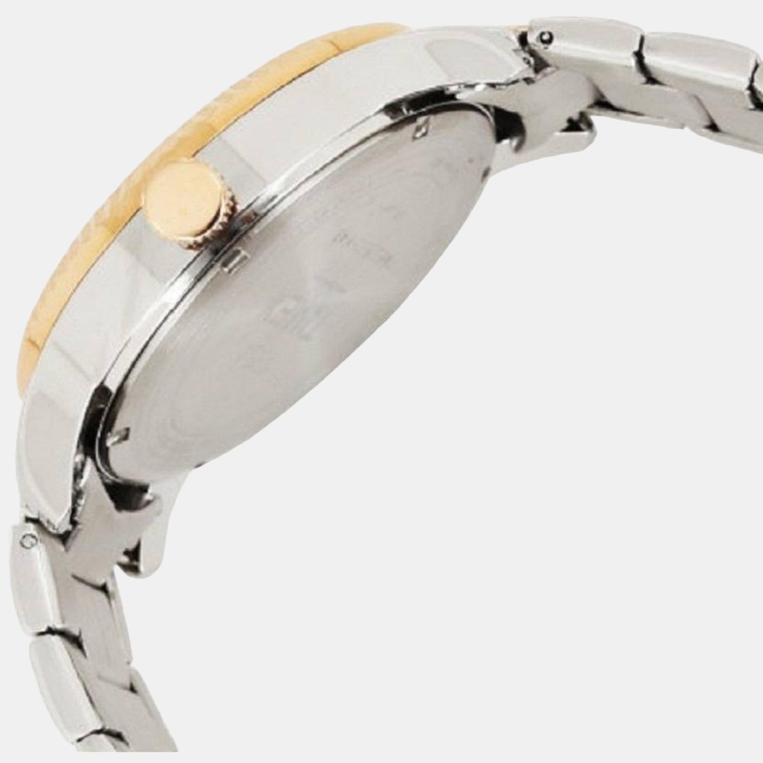E Class Men Quartz Silver Dial Analog Stainless Steel Watch TWEG15103