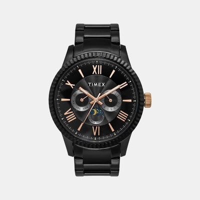 E Class Men Quartz Black Dial Chronograph Stainless Steel Watch TWEG15111
