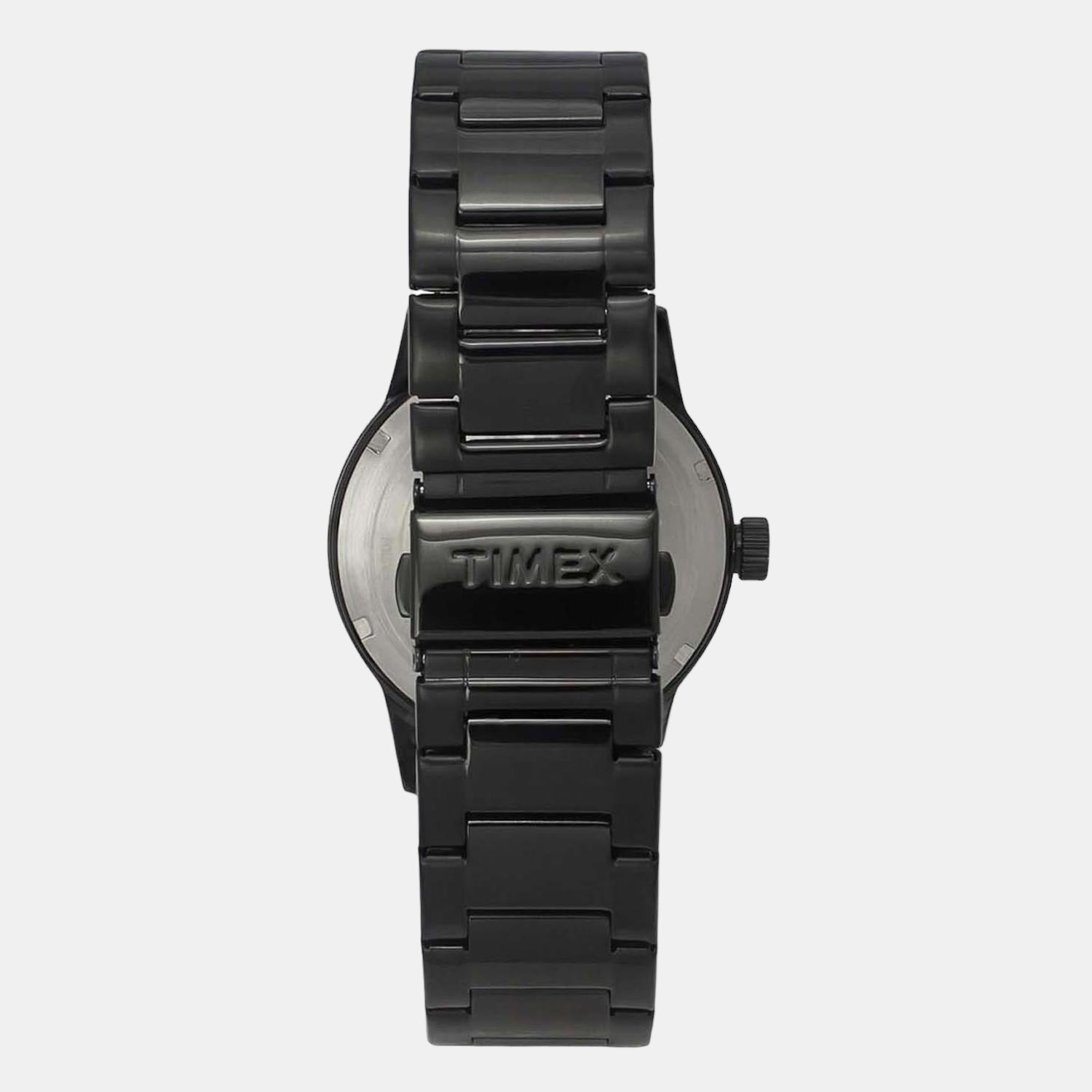 E Class Men Quartz Black Dial Chronograph Stainless Steel Watch TWEG15111