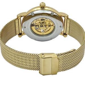Timex Men Green Round Dial Analog Automatic Watch 44mm TWEG16721