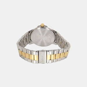 Fashion Men Quartz Silver Dial Analog Stainless Steel Watch TWEG17204