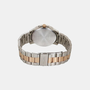 Fashion Men Quartz Silver Dial Analog Stainless Steel Watch TWEG17205