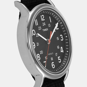 Fashion Men Quartz Blue Dial Analog Stainless Steel Watch TWEG17214