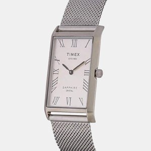 Empera Men Quartz Silver Dial Analog Stainless Steel Watch TWEG17310