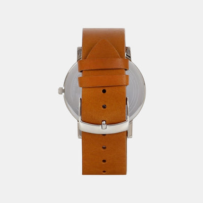 Empera Men Quartz Blue Dial Analog Leather Watch TWEG17401