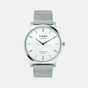 Empera Men Quartz Silver Dial Analog Stainless Steel Watch TWEG17410