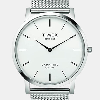Empera Men Quartz Silver Dial Analog Stainless Steel Watch TWEG17410