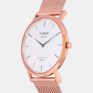 Empera Men Quartz White Dial Analog Stainless Steel Watch TWEG17412