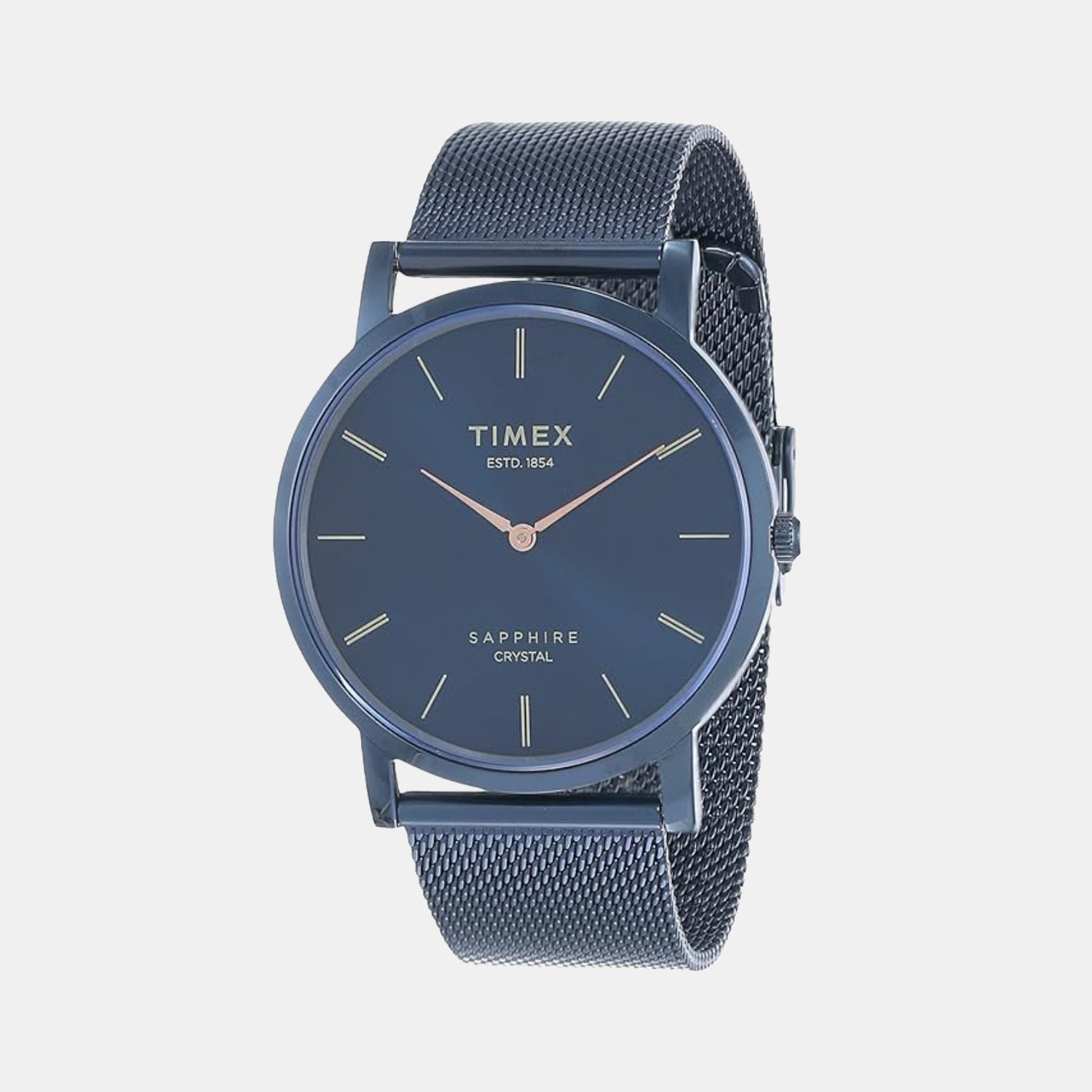 Empera Men Quartz Blue Dial Analog Mesh Watch TWEG17414