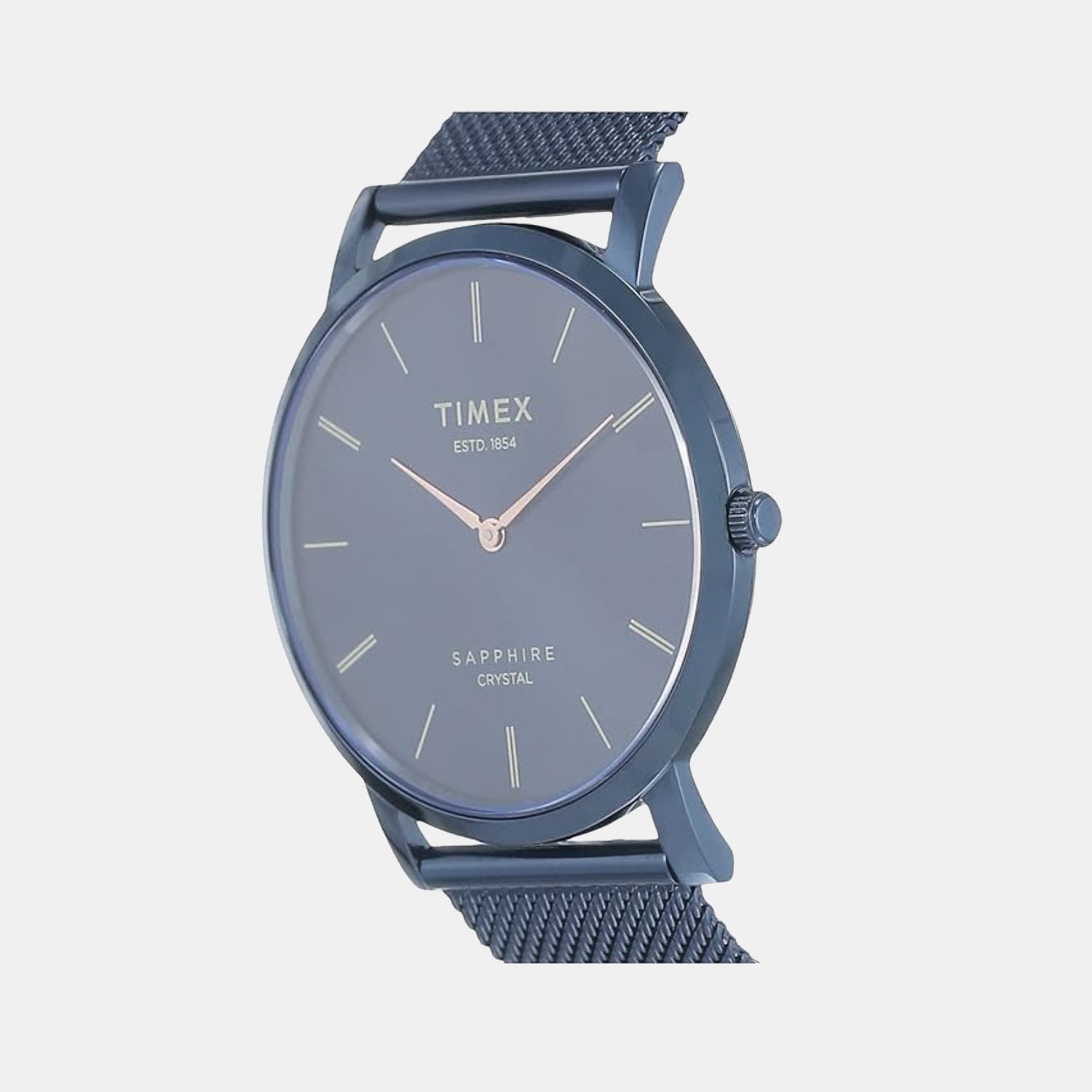 Empera Men Quartz Blue Dial Analog Mesh Watch TWEG17414
