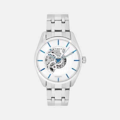 E Class Men Automatic Silver Dial Analog Stainless Steel Watch TWEG17500