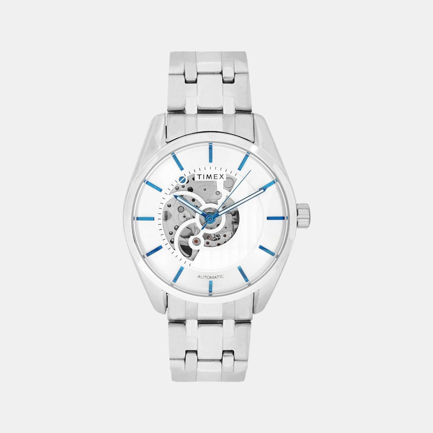 E Class Men Automatic Silver Dial Analog Stainless Steel Watch TWEG17500