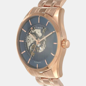 E Class Men Automatic Blue Dial Analog Stainless Steel Watch TWEG17504