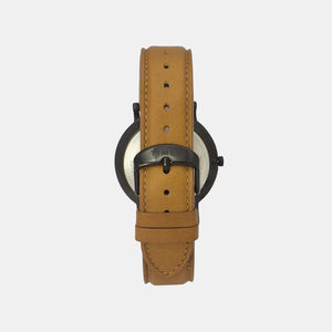 Empera Men Quartz Black Dial Analog Leather Watch TWEG17710
