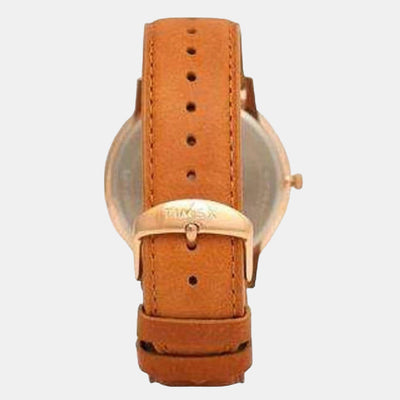 Empera Men Quartz Blue Dial Analog Leather Watch TWEG17803