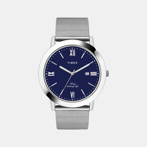 Empera Men Quartz Blue Dial Analog Stainless Steel Watch TWEG17808