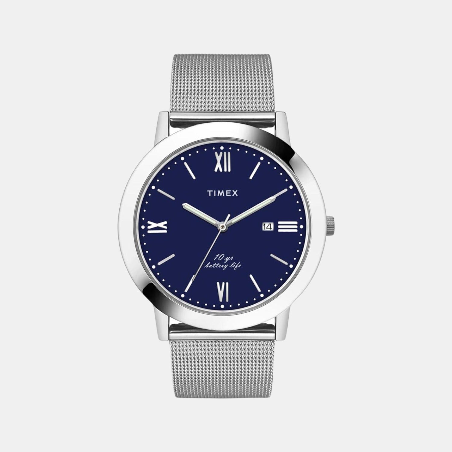 Empera Men Quartz Blue Dial Analog Stainless Steel Watch TWEG17808