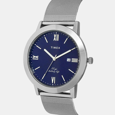 Empera Men Quartz Blue Dial Analog Stainless Steel Watch TWEG17808